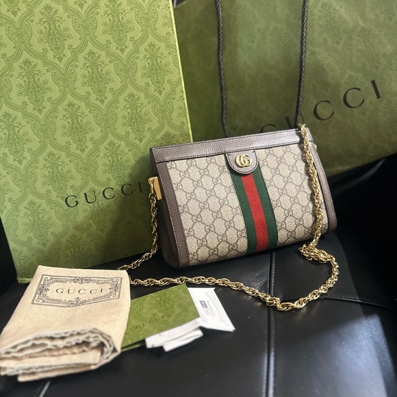 Ophidia GUCCI small shoulder bag - Picture 4 of 16